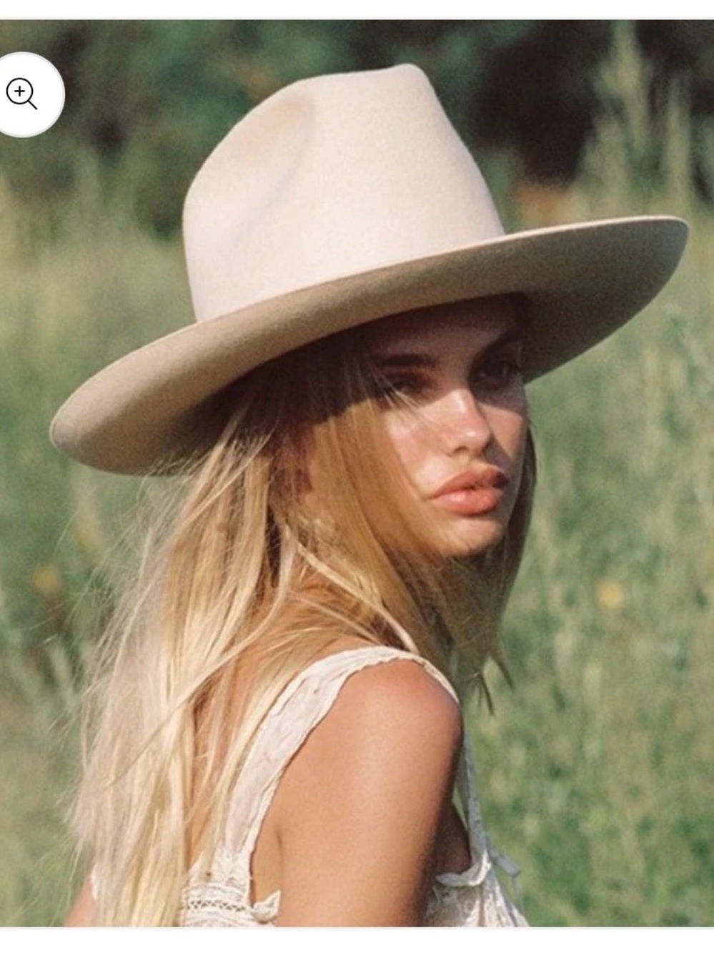 Lack Of Color Ivory Goldfinger Wide Brim 100% Wool Hat SZ XL Desert Boho NWT - Picture 4 of 13